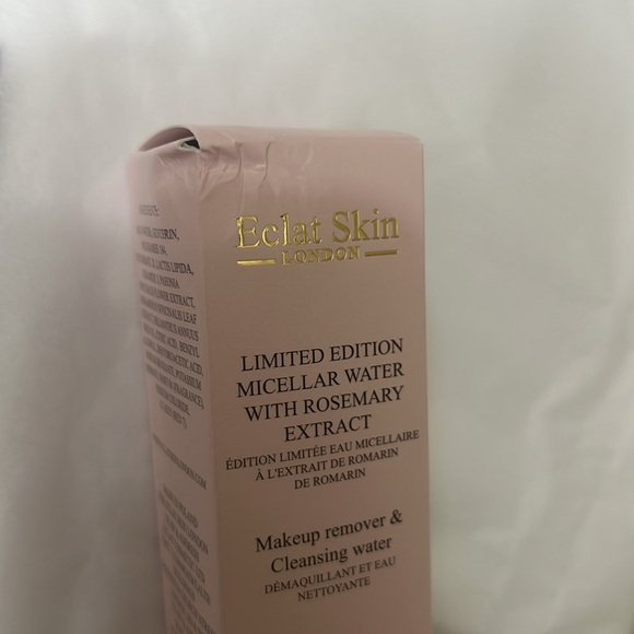 Eclat skin London limited edition micellar water with Rosemary extract NIB - Picture 4 of 4